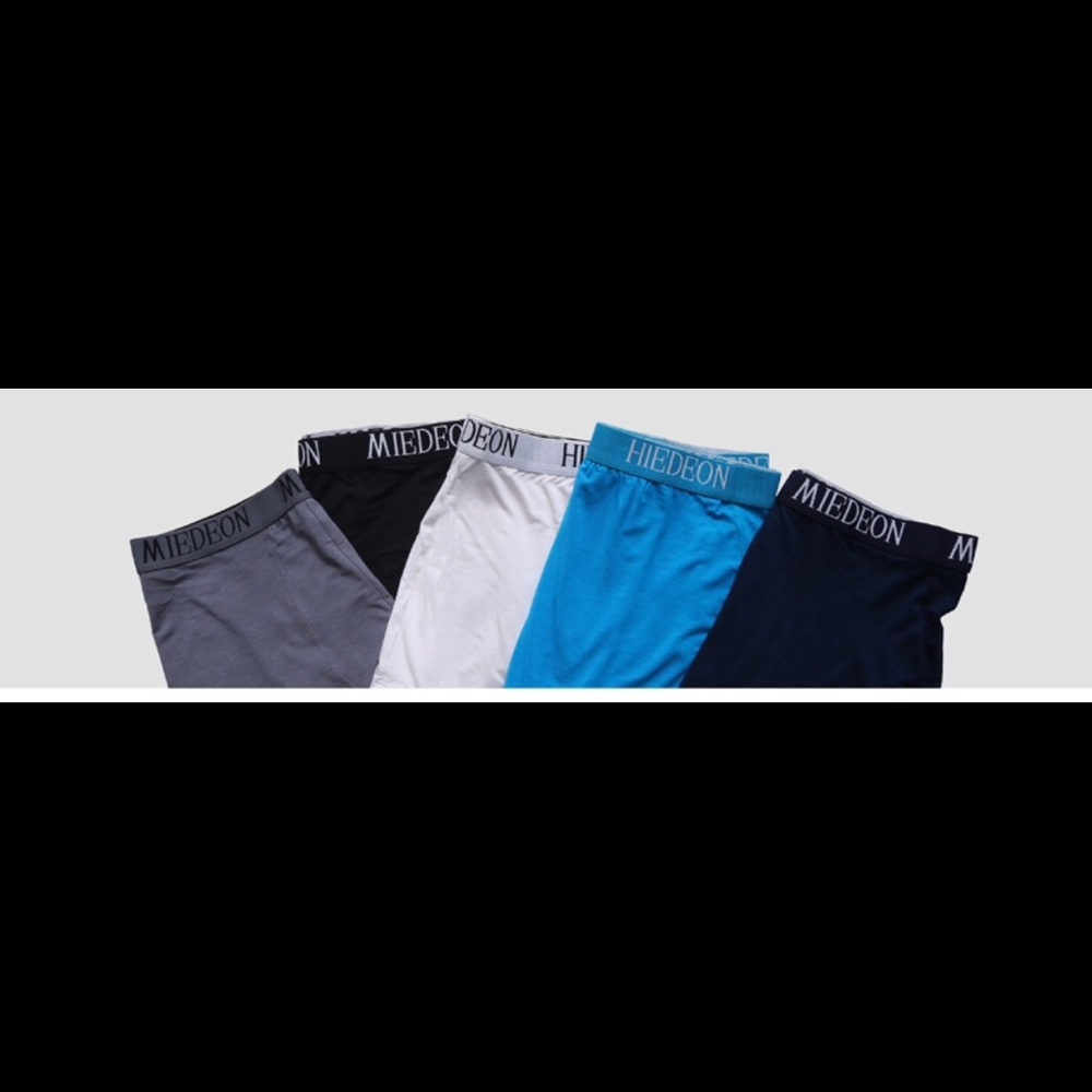 Men or Teen Black Miedeon Briefs size M (5 pack)